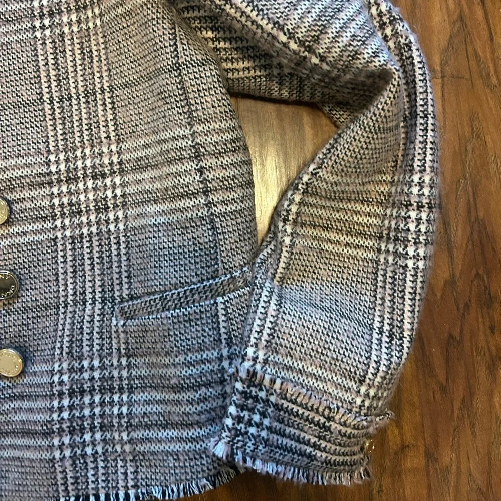 DKNY NWT Tweed Blazer Women’s Size 16 - Picture 7 of 11